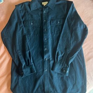 L.L. BEAN SzL Tall- Men's Dark Blue Shirt Jacket